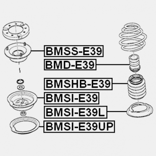 Suport Arc Superior  Febest BMSI-E39UP