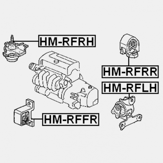 Suport Motor  Febest HM-RFLH
