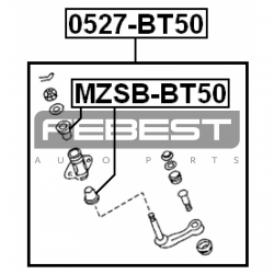 Bucsa Mecanism Directie  Febest MZSB-BT50