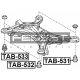 Bucsa Cadru motor  Febest TAB-533