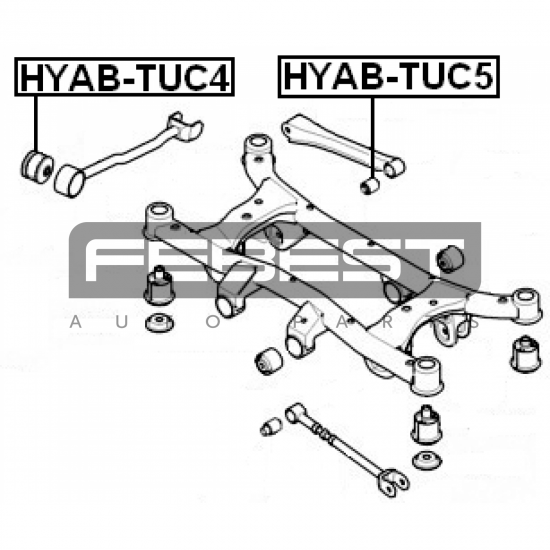 Bucsa Brat Spate Febest HYAB-TUC5