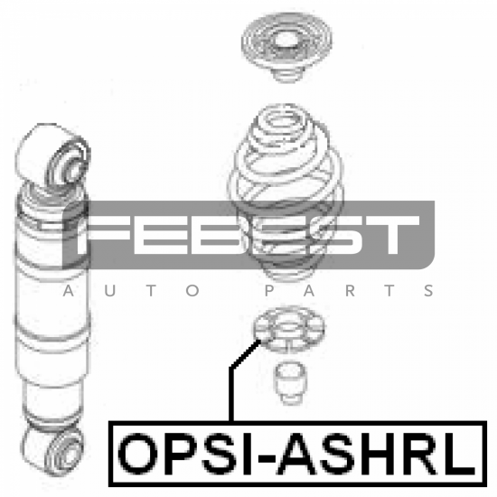 Suport Arc Inferior Spate OPEL ASTRA H 2004-2010 Febest OPSI-ASHRL