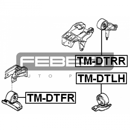Suport Motor  Febest TM-DTLH